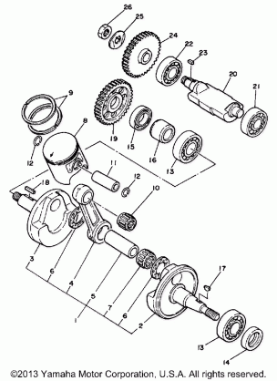 CRANKSHAFT PISTON