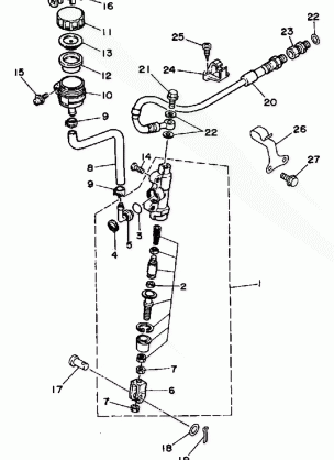 REAR MASTER CYLINDER