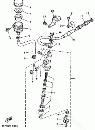 REAR MASTER CYLINDER