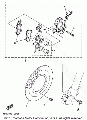 FRONT BRAKE CALIPER