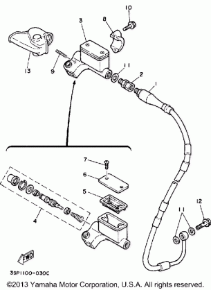 FRONT MASTER CYLINDER