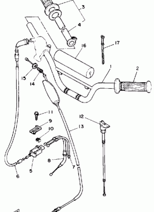 HANDLEBAR - CABLE