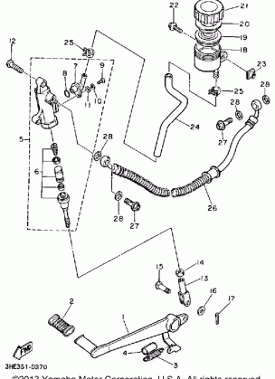 REAR MASTER CYLINDER