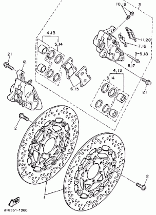 FRONT BRAKE CALIPER