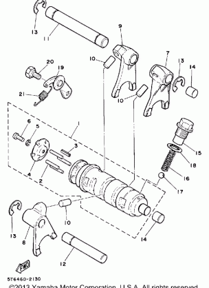 SHIFT CAM-FORK