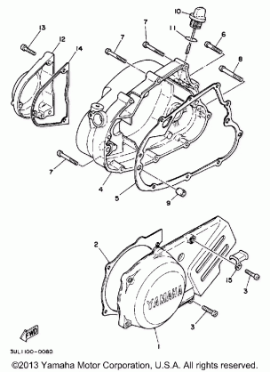 CRANKCASE COVER 1