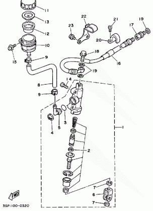 REAR MASTER CYLINDER