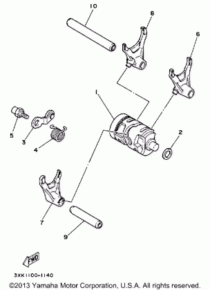 SHIFT CAM - FORK