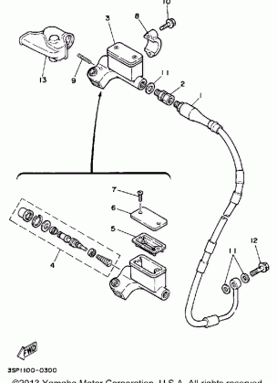 FRONT MASTER CYLINDER