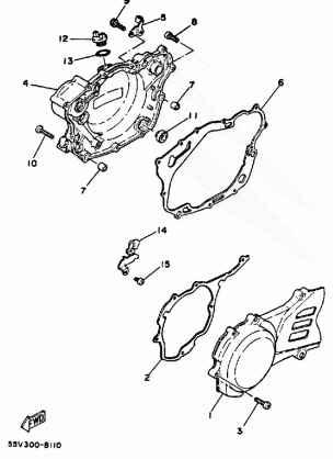 CRANKCASE COVER 1