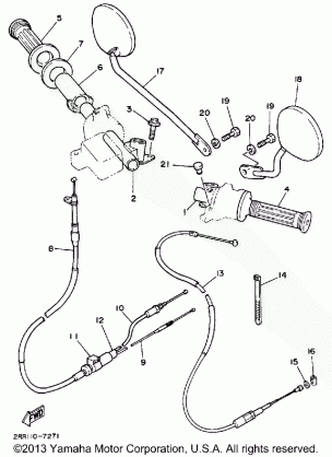 HANDLEBAR - CABLE