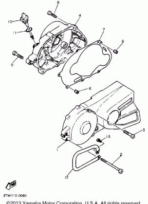 CRANKCASE COVER 1