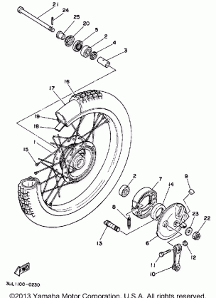 FRONT WHEEL