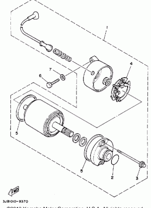 STARTING MOTOR