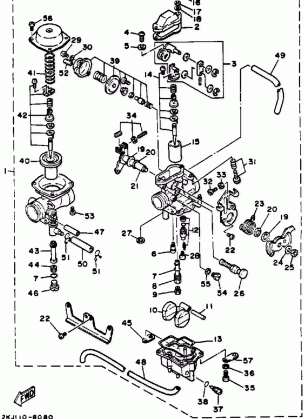 CARBURETOR (NON-CALIFORNIA MODEL)