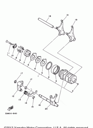 SHIFT CAM FORK