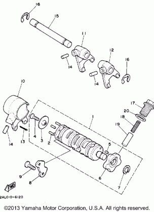 SHIFT CAM-FORK