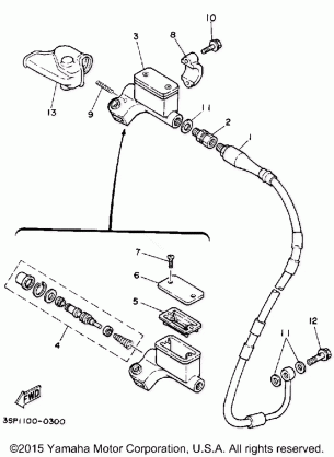 FRONT MASTER CYLINDER