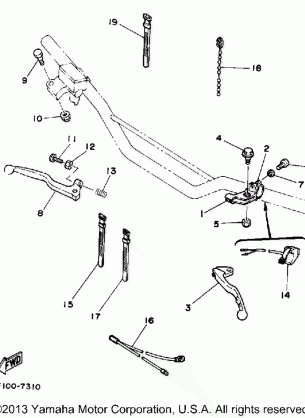 HANDLE SWITCH-LEVER