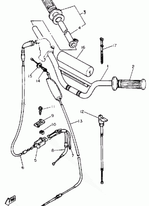 HANDLEBAR - CABLE