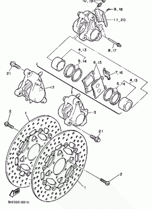 FRONT BRAKE CALIPER