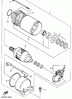 STARTING MOTOR