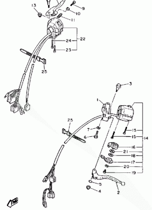 HANDLE SWITCH LEVER