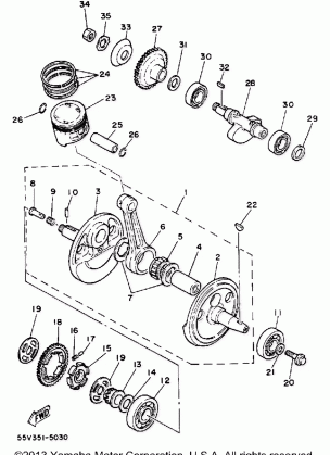 CRANKSHAFT - PISTON