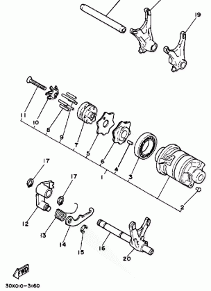 SHIFT CAM - FORK