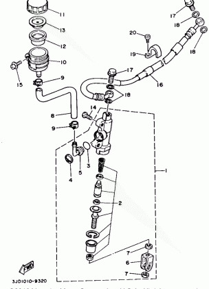 REAR MASTER CYLINDER