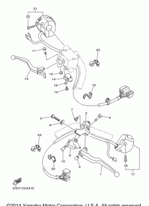 HANDLE SWITCH LEVER