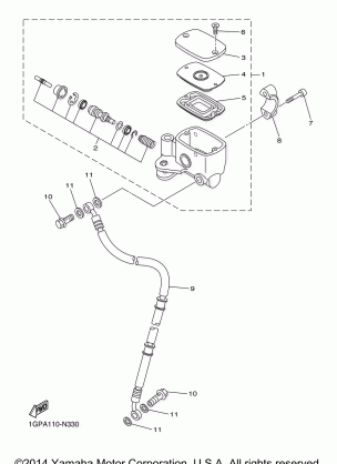 FRONT MASTER CYLINDER