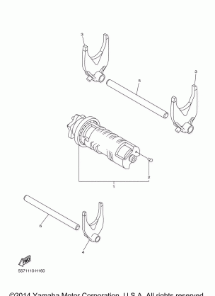 SHIFT CAM FORK