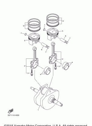 CRANKSHAFT PISTON