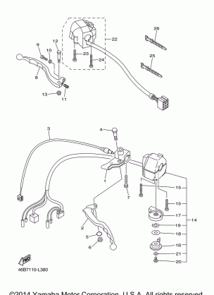 HANDLE SWITCH LEVER