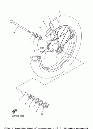 FRONT WHEEL