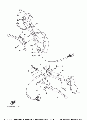 HANDLE SWITCH LEVER