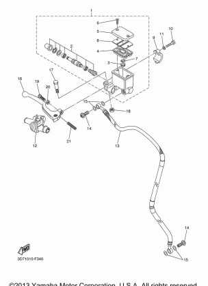 FRONT MASTER CYLINDER