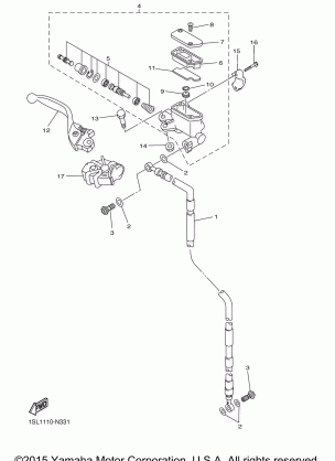 FRONT MASTER CYLINDER