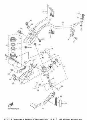 REAR MASTER CYLINDER