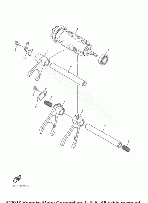 SHIFT CAM FORK