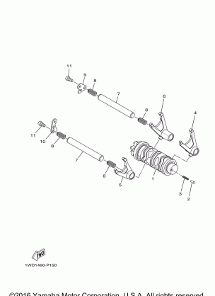 SHIFT CAM FORK