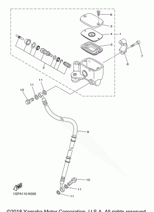 FRONT MASTER CYLINDER