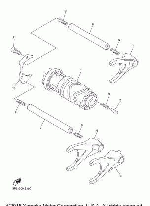 SHIFT CAM FORK