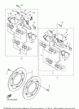 FRONT BRAKE CALIPER