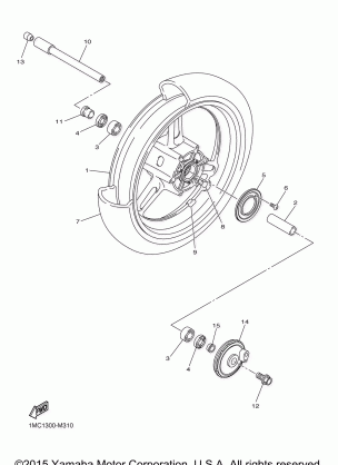 FRONT WHEEL