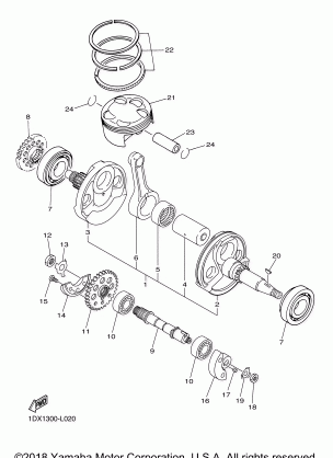 CRANKSHAFT PISTON