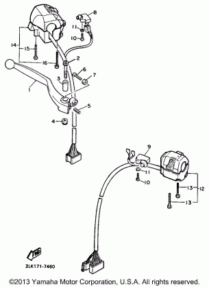 HANDLE SWITCH LEVER