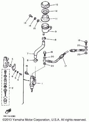 REAR MASTER CYLINDER