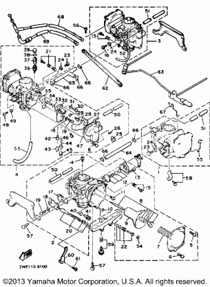 CARBURETOR CALIFORNIA MODEL ONLY